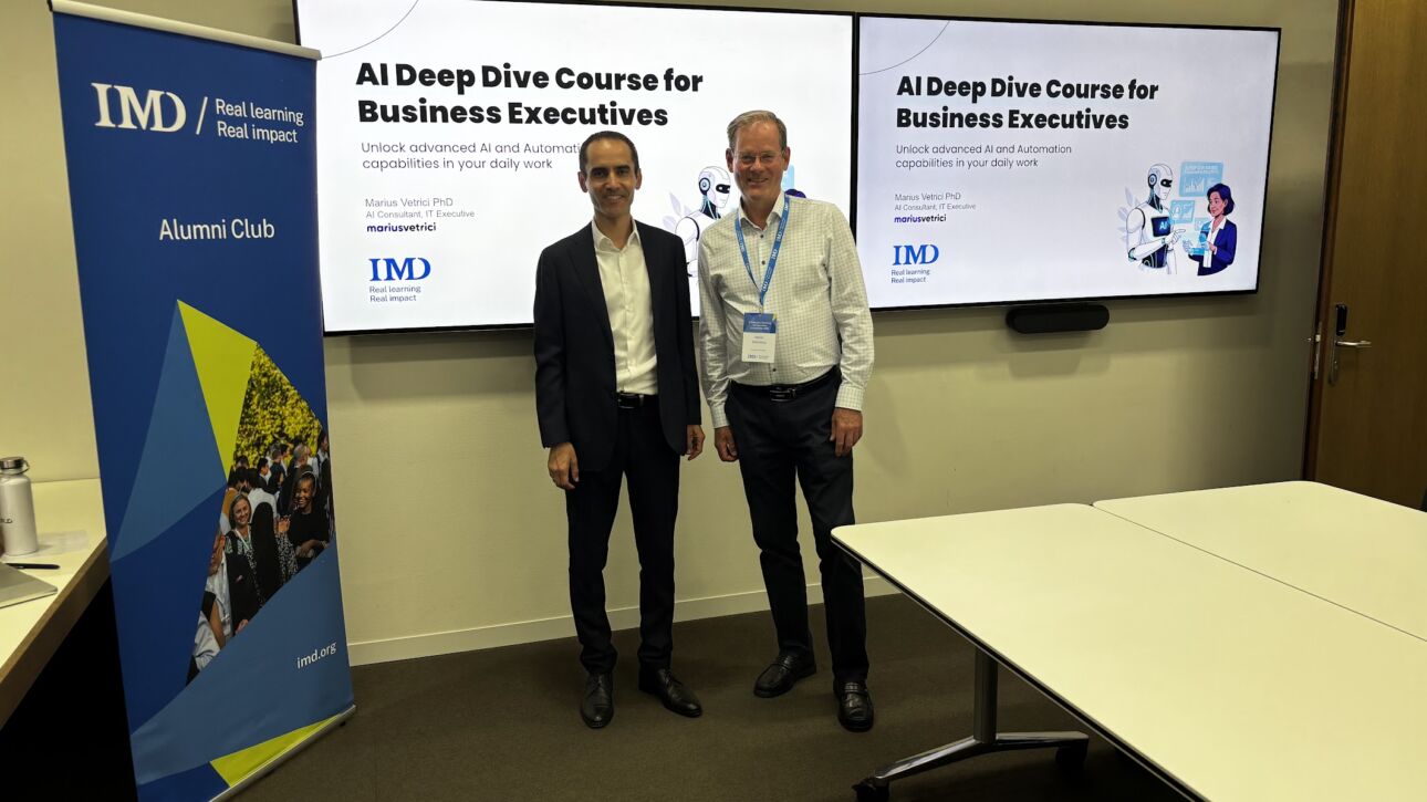 Marius Vetrici Ai Consultant AI Leaders Online Course